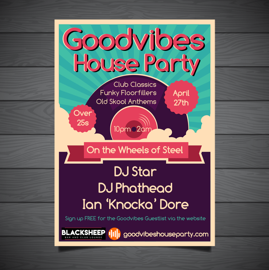 Good Vibes House Party - Launch Night