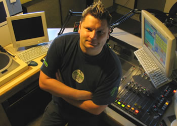 Ian Dore at Isle of Wight Radio